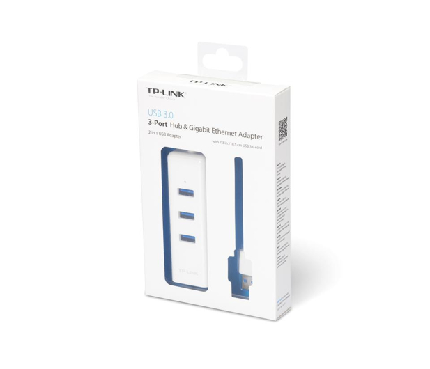 TP-Link UE330 (10/100/1000Mbit) Gigabit + HUB 3x USB 3.0 - 358358 - zdjęcie 2